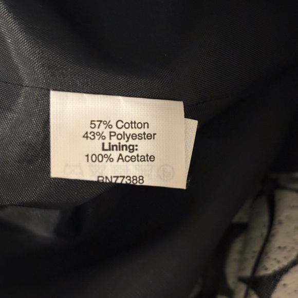 J. Crew Black and White Geometric Mini Skirt - Picture 3 of 8